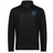 The EMB Augusta Nations of Rugby Argentina Pursuit 1/4 Zip Pullover is a black long-sleeve with a quarter-zip collar and an "Argentina Rugby" logo with a jaguar on the left chest.