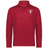 The EMB Augusta Nations of Rugby Canada Pursuit 1/4 Zip Pullover is a red long-sleeve top with "CANADA RUGBY" and a white maple leaf logo on the left chest—perfect for any Rugby Canada supporter.