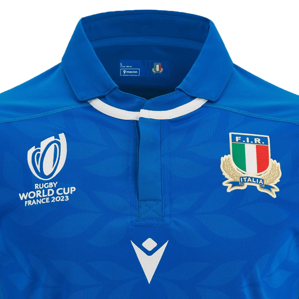 Italy Rugby World Cup 2023 Replica Home Jersey by Macron World Rugby Shop