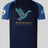 Introducing the Mystical Geese Elite Training Tee by Canterbury from WRS Canterbury: This navy blue rugby shirt features striking blue sleeves and is expertly crafted from Vapodri fabric, ensuring exceptional comfort and performance. Showcasing a bold stylized goose graphic alongside the “Mystical Geese Vancouver Golden Oldies 2027” text on the front, this lightweight yet durable tee also includes logo accents on both sleeves—making it an ideal choice for fans and players seeking elite training wear.