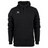 The Photon Hoodie by Gilbert features a black fleece-lined design, front pocket, drawstrings, and a small white embroidered Gilbert logo on the left chest—combining comfort and style.