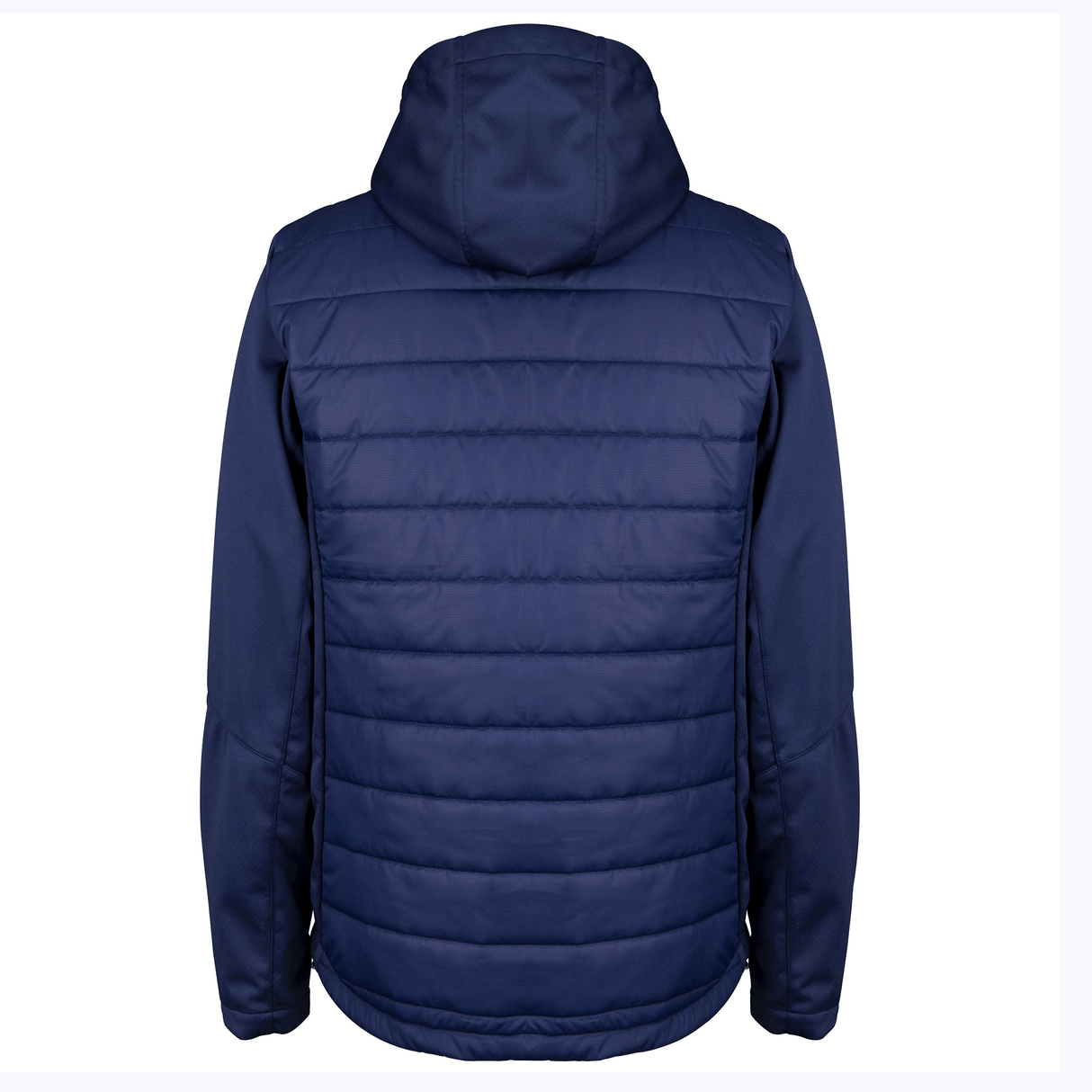 The back view of a men's Gilbert Pro Active Full-Zip Jacket with Details.