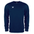 The Photon Sweatshirt by Gilbert is a navy blue fleece-lined sweatshirt with long sleeves and a small white Gilbert logo on the left chest.