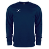 The Photon Sweatshirt by Gilbert is a navy blue fleece-lined sweatshirt with long sleeves and a small white Gilbert logo on the left chest.