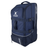 A large blue Gilbert Club Tour Rugby Travel Bag with the brand name "Gilbert" printed in white on the top and sides. This premium travel hold-all features multiple compartments, zippers, and adjustable straps.