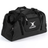The Gilbert Club Player Holdall Duffle Bag by Gilbert features a shoulder strap, zippered compartments, and the classic Gilbert logo on the front pocket—ideal for transporting your rugby gear.