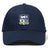 The 901 Rugby Retro Trucker Cap by EMB Alpha Broder features an embroidered "901 Rugby" logo and "Germantown TN" text on the front, complemented by a navy blue design and a snapback closure for the perfect fit.