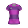 Purple sports jersey with 'WRS' logo on a white background