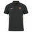 Black RC Toulon Training Polo by Nike with a dark green side panel, a white Nike swoosh on the right chest, and the team crest on the left.
