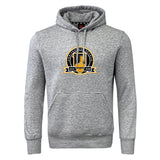 The Arrows Rugby Club 10th Anniversary Club Hoodie by WRS Canterbury is a gray hoodie with a front pocket and a chest emblem showing "2016 - 2025" and "Anniversary Season.