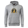 The Arrows Rugby Club 10th Anniversary Club Hoodie by WRS Canterbury is a gray hoodie with a front pocket and a chest emblem showing "2016 - 2025" and "Anniversary Season.