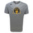 The Arrows Rugby Club 10th Anniversary Tempo Vapodri T-Shirt by WRS Canterbury is a gray short-sleeve tee with a gold and black shield logo, “Anniversary Season,” and years 2016-2025 on a yellow ribbon. Moisture-wicking for peak athletic performance.