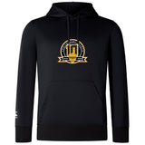 The Arrows Rugby Club 10th Anniversary Club Lightweight Hoodie by WRS Canterbury features a front logo with "Anniversary Season 2018-2023" and shield design, plus a small sleeve logo for comfort and style.