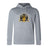 The Arrows Rugby Club 10th Anniversary Club Lightweight Hoodie by WRS Canterbury features a light gray design with a black, gold, and white 2016-2023 anniversary logo on the front center.