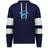 The WRS Augusta Nations of Rugby Argentina Jackson Way Hoodie is navy blue with white sleeve stripes, a front pocket, "Argentina Rugby" text, and a jaguar logo printed on the chest.