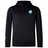 The EMB Canterbury Argentina Shield Club Lightweight Hoodie is a lightweight black hoodie with a small blue and white Argentina shield emblem on the chest and a logo on the right sleeve, ideal for rugby supporters.