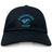 The EMB S&S Activewear Nations of Rugby Argentina Dad Cap is a black cotton twill hat featuring "Argentina Rugby" and a light blue jaguar logo embroidered on the front—ideal for rugby fans.
