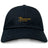 The EMB S&S Activewear Arrows Rugby Club Adult Low-Profile Cotton Twill Dad Cap features a black design with a yellow "Arrows Rugby" logo and three crossed arrows, combining team spirit with comfort and style.