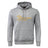 The Arrows Rugby Club Club Hoodie by WRS Canterbury is a grey team sweatshirt with yellow text, perfect for showing your spirit on and off the field.
