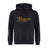 The Arrows Rugby Club Club Hoodie by WRS Canterbury is a black custom rugby hoodie with a yellow "Arrows Rugby" logo and crossed arrows on the chest plus a white design on the right sleeve—ideal as a team sweatshirt for any rugby club.
