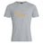 The WRS Canterbury Arrows Rugby Club Plain Tee is a heather grey cotton blend shirt with a yellow "Arrows Rugby" logo, two crossed arrows, and a rugby ball on the chest.