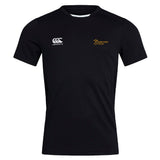 The Arrows Rugby Club Club Dry Tee by EMB Canterbury features the Canterbury logo on the right chest, Arrows Rugby logo on the left, and Vapodri Technology for superior moisture wicking and comfort.