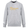 The Arrows Rugby Club Crew Sweatshirt by Canterbury features "ARROWS RUGBY" in yellow with crossed arrows, an embroidered CCC logo on the left sleeve, and ultra soft fabric for comfort and style. Brand: WRS Canterbury.