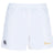 The Arrows Rugby Club Professional Polyester Rugby Short by EMB Canterbury features durable polyester, with the Canterbury logo on the left leg and the Arrows Rugby logo on the right leg.
