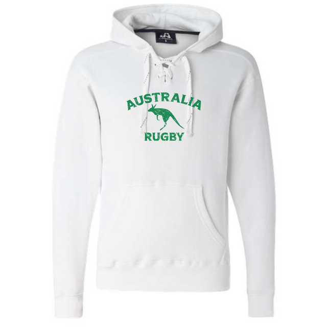 An Nations of Rugby Australia Rugby Hockey Hoodie by WRS Alpha Broder.