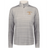 The EMB Augusta Women's Nations of Rugby Australia Pursuit 1/4 Zip Pullover features light gray stripes, "AUSTRALIA RUGBY," and a kangaroo graphic on the left chest—a stylish choice for rugby fans.