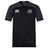 The Atlanta Premier Rugby Club Vapodri Evader Jersey by EMB Canterbury is a black short-sleeve jersey with a white Canterbury logo, ARFC badge, and moisture-wicking Vapodri tech for comfort on the field.