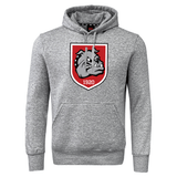 The AG Bulldogs Club Hoodie by WRS Canterbury features a bold bulldog logo with a red shield and 1920 on the front, making it the perfect go-to rugby club sweatshirt.