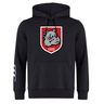 Show your club spirit with the AG Bulldogs Club Hoodie by WRS Canterbury—a black team sweatshirt featuring a bold bulldog face.
