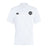 The Atlanta Premier Rugby Club Club Dry Polo by EMB Canterbury is a white, short-sleeve polo with a collar, Vapodri Technology for breathability, a black circular logo on the left chest, and a Canterbury logo on the right chest.