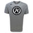 WRS Canterbury Atlanta Premier Rugby Club Tempo Vapodri T-Shirt features a gray short-sleeve design, large front club logo, small Canterbury logo on the shoulder, and advanced moisture-wicking for comfort on and off the field.
