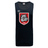 The AG Bulldogs Tempo Vapodri Singlet by WRS Canterbury is a sleeveless black athletic tank with a bold bulldog logo and "1920" on the chest, Canterbury logo on the right shoulder, made from recycled polyester for sustainable performance.