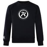 The Atlanta Premier Rugby Club Crew Sweatshirt by Canterbury features the team logo on the chest and an embroidered CCC logo on the lower left sleeve. Ultra soft, this WRS Canterbury sweatshirt is perfect for fans.