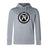 The Atlanta Premier Rugby Club Club Lightweight Hoodie by WRS Canterbury is light gray, featuring a large circular "Atlanta Premier Rugby" logo with a bold "A" on the chest and an embroidered CCC logo for extra style.