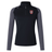 The AG Bulldogs Women's Elite First Layer by EMB Canterbury is a black and gray long-sleeve quarter-zip pullover with a bulldog crest on the left chest, featuring VapoDri technology for moisture-wicking comfort.