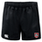 The AG Bulldogs Advantage Rugby Shorts by EMB Canterbury feature moisture-wicking fabric, an elastic waistband, a white Canterbury logo on the left leg, and a red bulldog badge on the right leg.