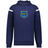 The WRS Augusta Argentina Heritage Prep Vintage Shield Hoodie features a navy blue design with white sleeve stripes and a vintage chest logo displaying a leopard and 1910, honoring Argentina’s heritage.
