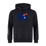 The WRS Canterbury Australia CCC Flag Club Hoodie features the iconic CCC logo with an Australian flag design on the chest.