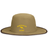 A tan Nations of Rugby Australia Rugby Legend Boonie Cap by EMB Augusta, providing sun protection while showcasing rugby affinity.