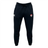 The Baton Rouge RFC Leisure Sweatpant by EMB Canterbury features black joggers made from organic cotton with logo patches on the upper thighs and an adjustable drawstring waistband.