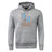 Show your club pride with the Ballantyne Ridge Wolves Club Hoodie by WRS Canterbury—a gray hoodie featuring a front pocket, bold blue "BR" letters, and orange "Wolves Rugby" text on the chest.