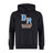 The Ballantyne Ridge Wolves Club Hoodie by WRS Canterbury features a front pouch pocket, bold “BR” and “Wolves Rugby” on the chest, plus a white sleeve stripe—a custom rugby hoodie perfect for fans.
