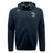 Stay comfortable and stylish all day in the Ballantyne Ridge Wolves Tempo Vapodri Full-Zip Hoodie by EMB Canterbury, featuring moisture-wicking fabric, a hood, right chest "Canterbury" logo, and a left chest "BR Wolves Rugby" wolf logo.