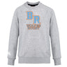 The Ballantyne Ridge Wolves Club Crew Sweatshirt by WRS Canterbury is a light grey, ultra-soft sweatshirt with large "BR" and "Wolves Rugby" on the front, plus an embroidered Canterbury logo on the left sleeve.