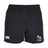 The Ballantyne Ridge Wolves Advantage Rugby Shorts by EMB Canterbury feature an elastic waistband, moisture-wicking fabric, the Canterbury logo on the left leg, and BR Wolves Rugby logo on the right, designed for comfort.
