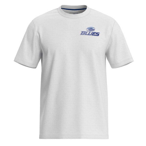 ウェア BLUES rugby T-shirts Blues Super Rugby Slogan Tee by DryWorld / World Rugby Shop